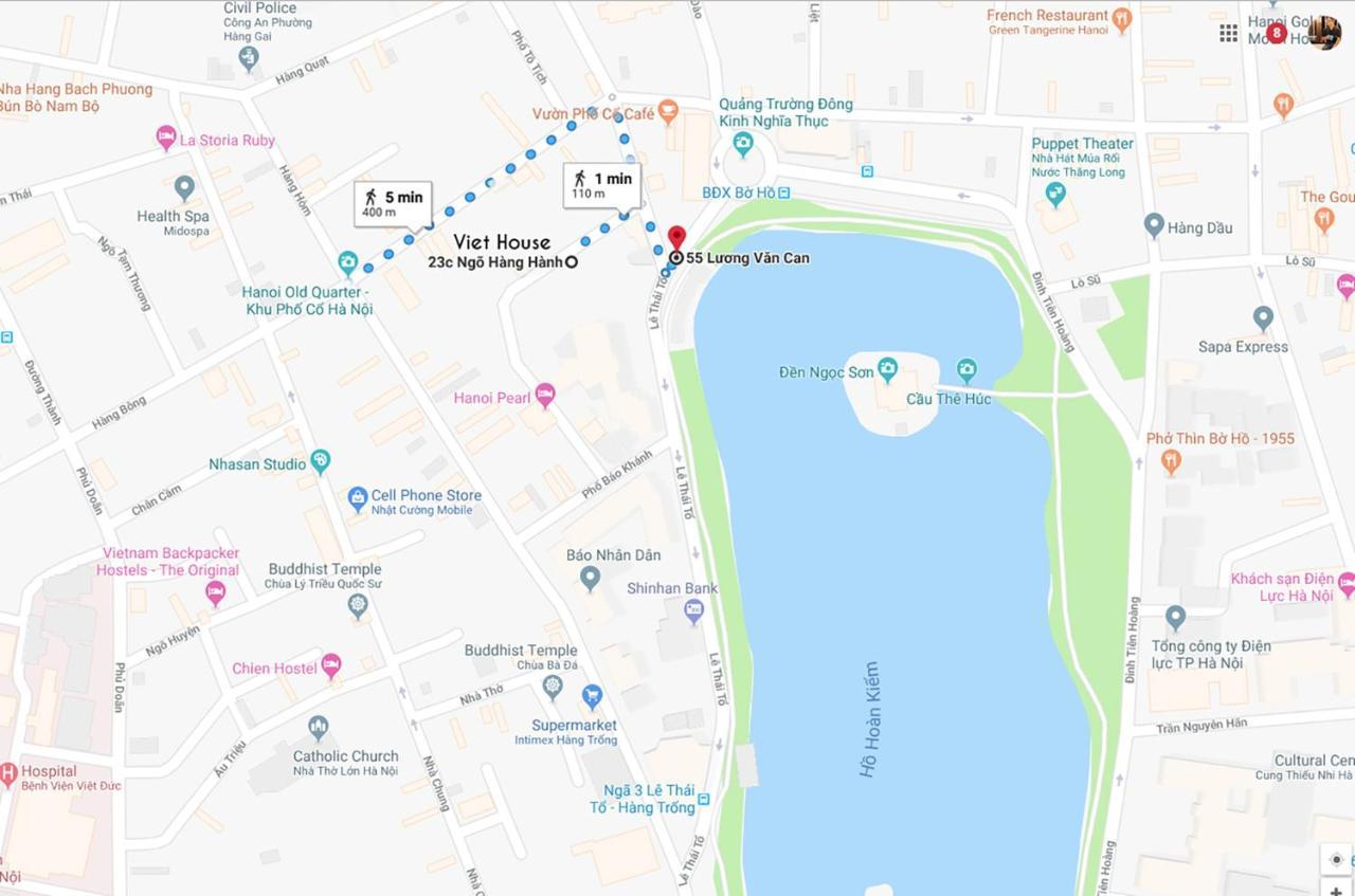 Viethome-Doorstep To Hoan Kiem Lake Hanói Exterior foto